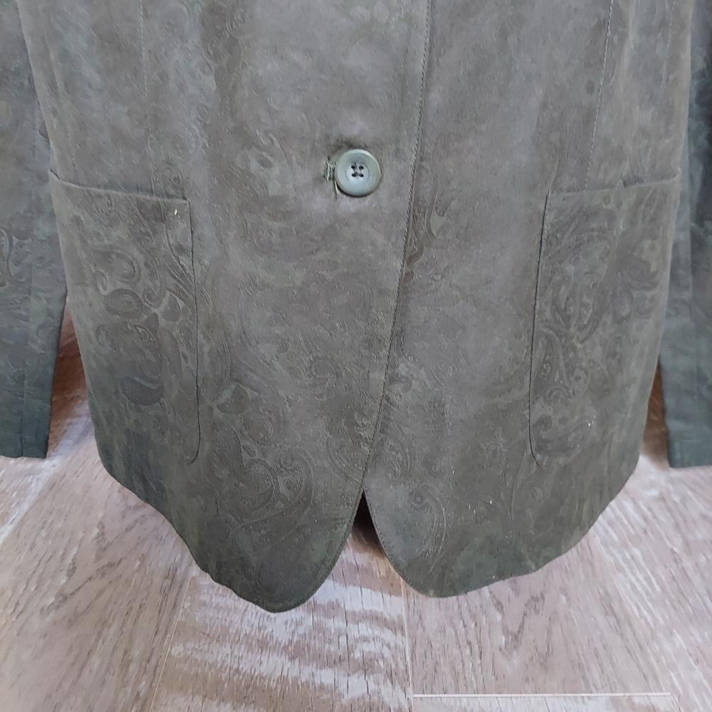 Jaclyn Smith Stand Collar Blazer Jacket - Picture 9 of 15